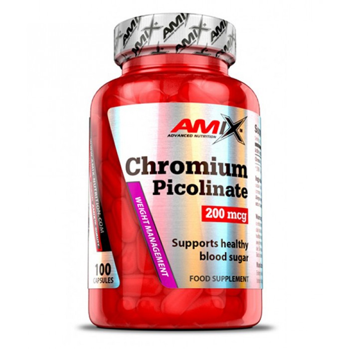 AMIX Chromium Picolinate / 100 Caps.